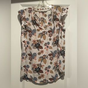 Loft sleeveless blouse